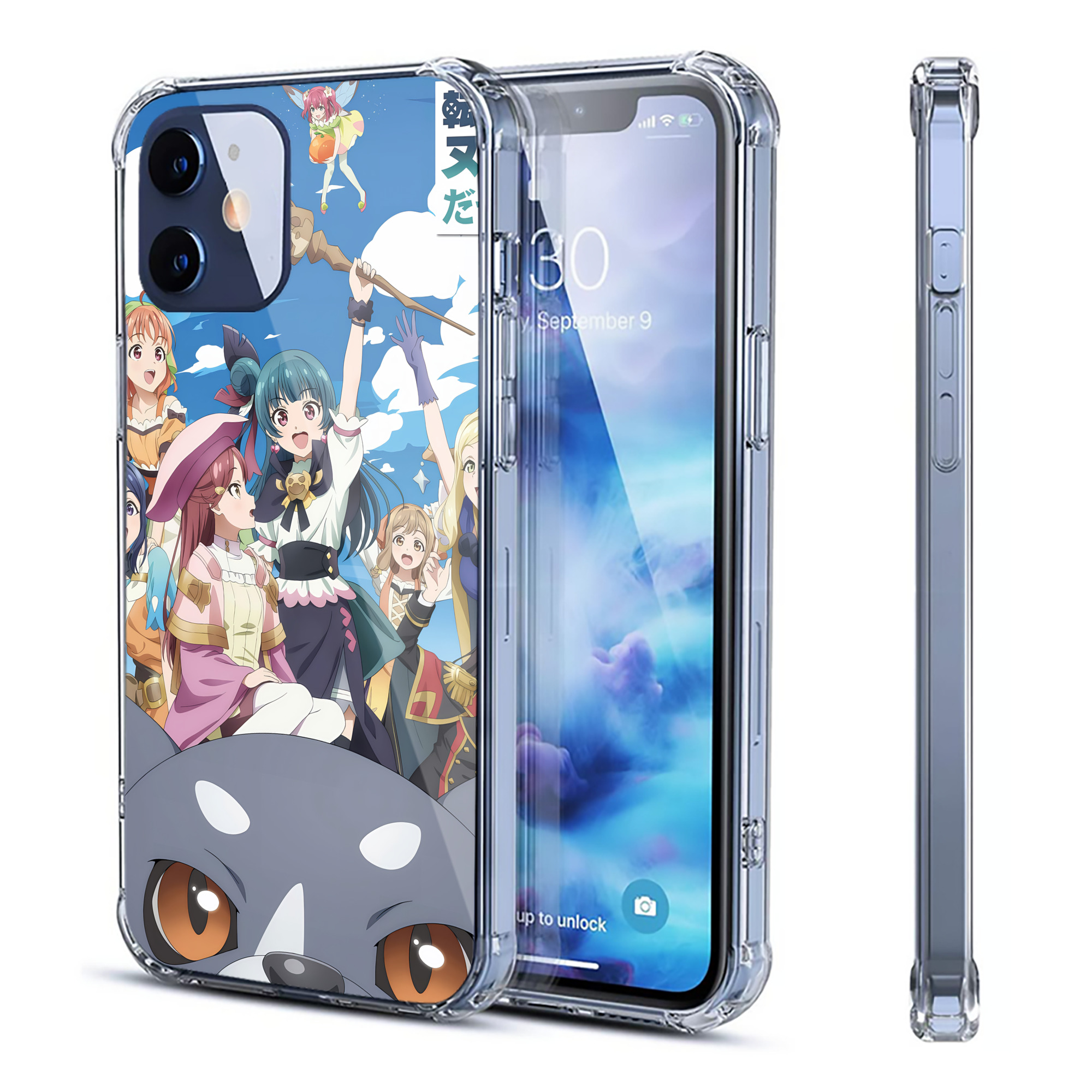 （画像用） 転スラ Regarding Reincarnated to Slime 【iPhone 12シリーズ対応】透明スマホケース（クリアソフトケース）